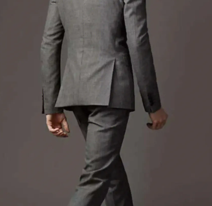 西服定做 雙開叉西服